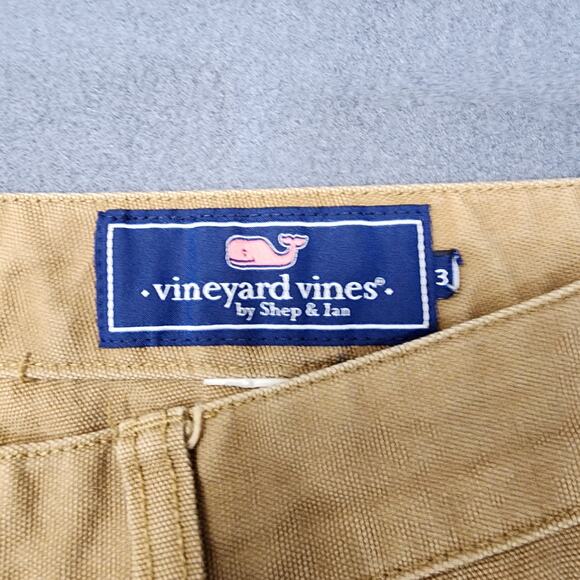 Vineyard Vines Mens Pants 34x30 Brown Preppy Office Academia Casual Normcore - Picture 3 of 10